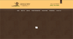 Desktop Screenshot of drdavidgregory.com